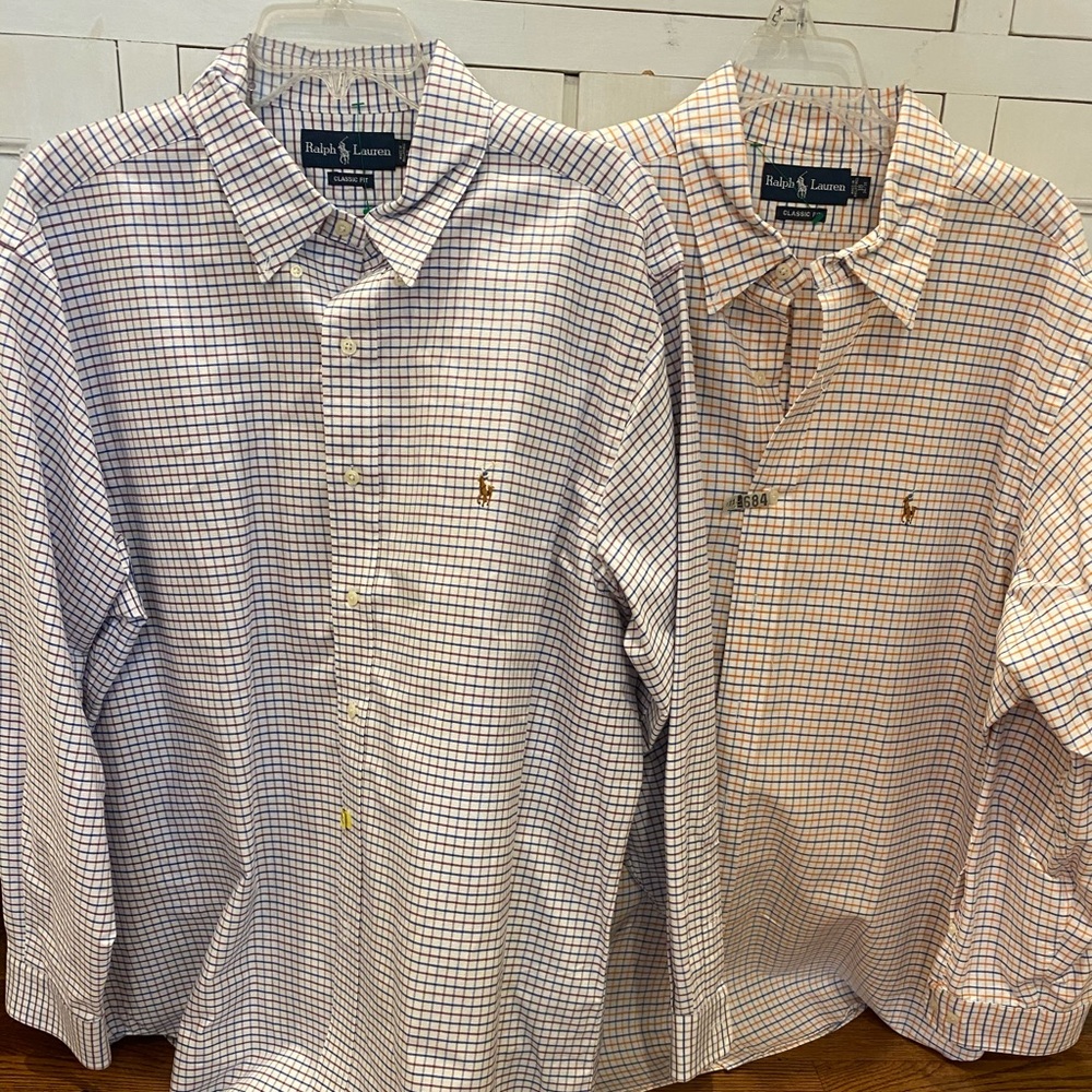 Ralph Lauren Classic Fit Size 18 34/35 Shirts